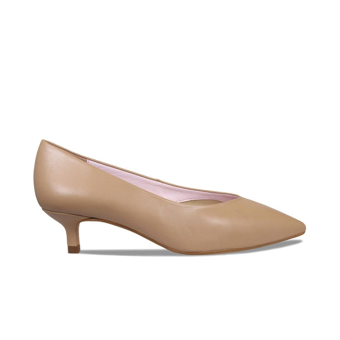 Kitty: Nude Leather Shoes Sole Bliss