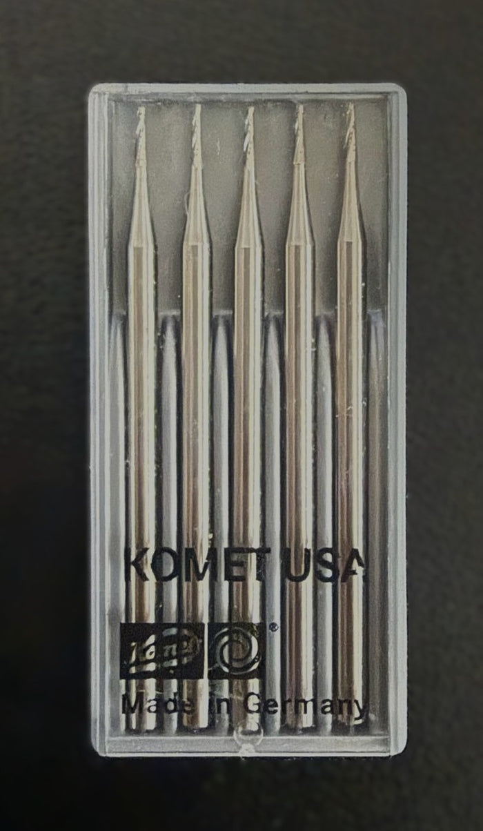 Komet HP 700 Tapered Fissure Cross-Cut Carbide Bur pk of 12