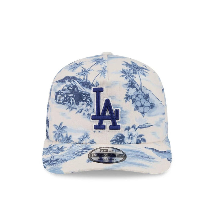 Pictured is this MLB Tropics LA Dodgers 19TWENTY cap in dark blue. 3