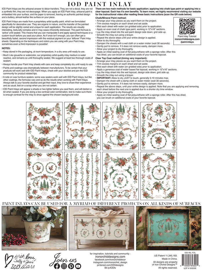 La Foile Paint Inlay by IOD