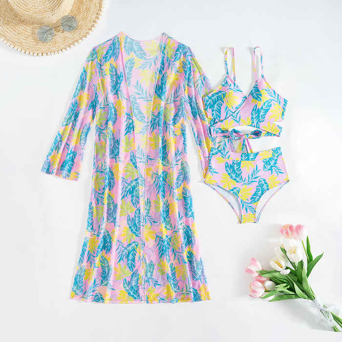 🌸 LAGUNE PASTEL – L’ensemble tropical qui illumine votre silhouette