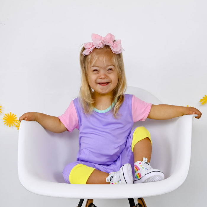 Let's Boogie Adaptive Tube Access Short Long Romper