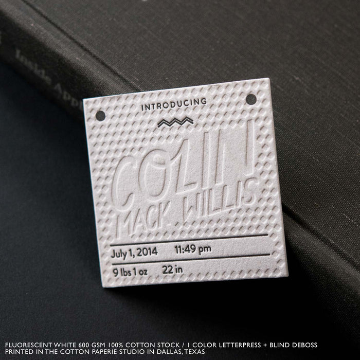 Letterpress Business Cards