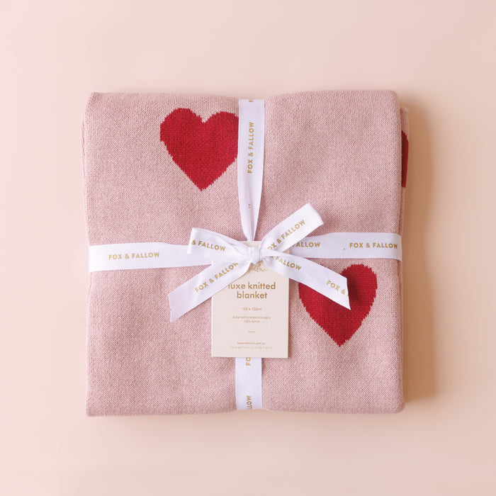 Little Hearts Blanket - PRE-ORDER (OCTOBER)