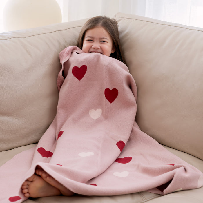 Little Hearts Blanket - PRE-ORDER (OCTOBER)