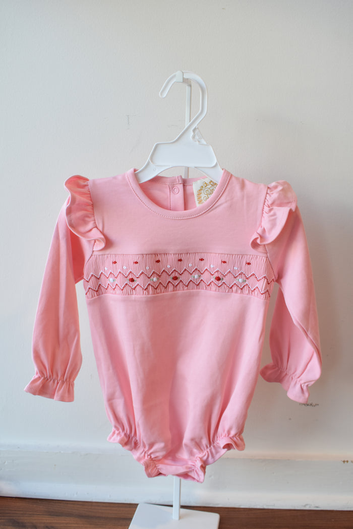 Long Sleeve Biltmore Bubble-Sandpearl Pink