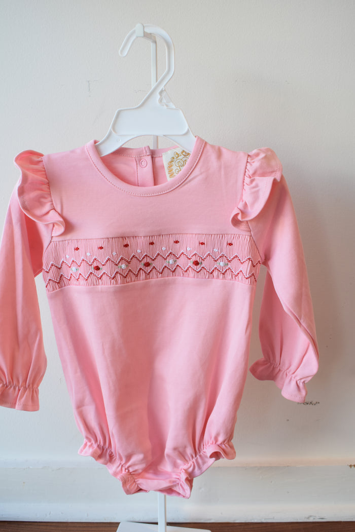 Long Sleeve Biltmore Bubble-Sandpearl Pink