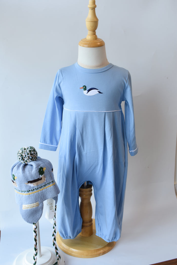 Long Sleeve Bradford Bubble-Sarasota Sky Duck