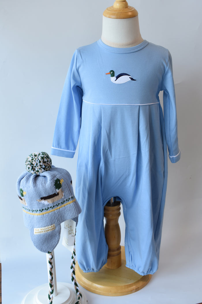 Long Sleeve Bradford Bubble-Sarasota Sky Duck