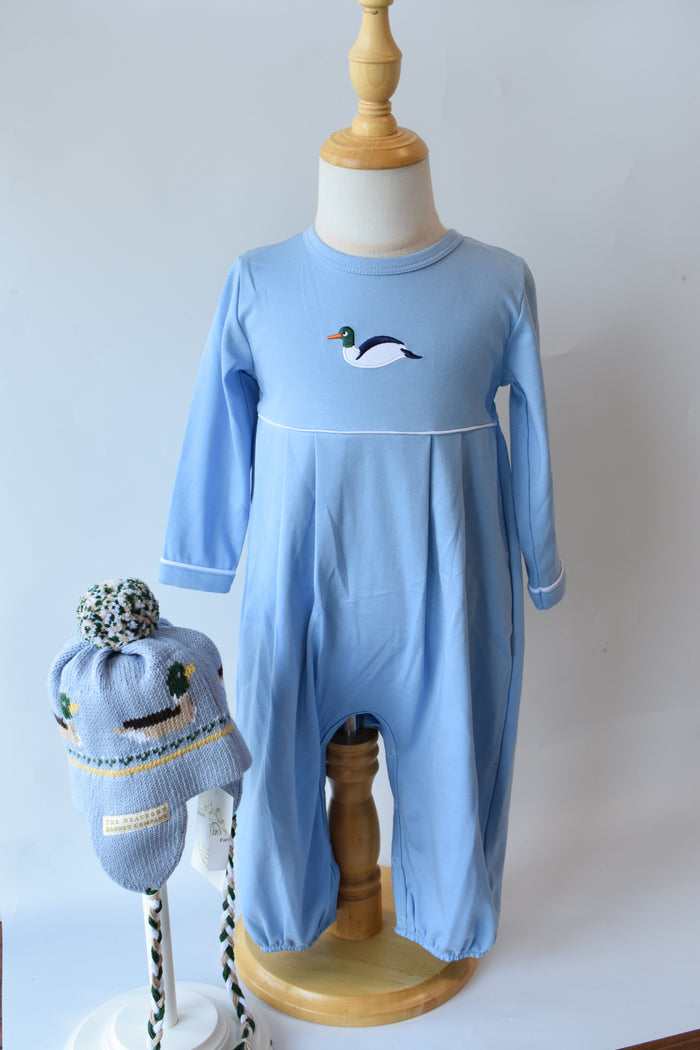 Long Sleeve Bradford Bubble-Sarasota Sky Duck