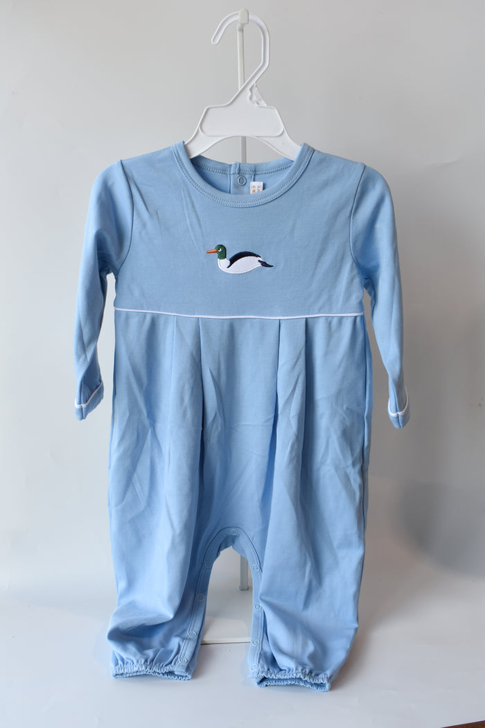 Long Sleeve Bradford Bubble-Sarasota Sky Duck