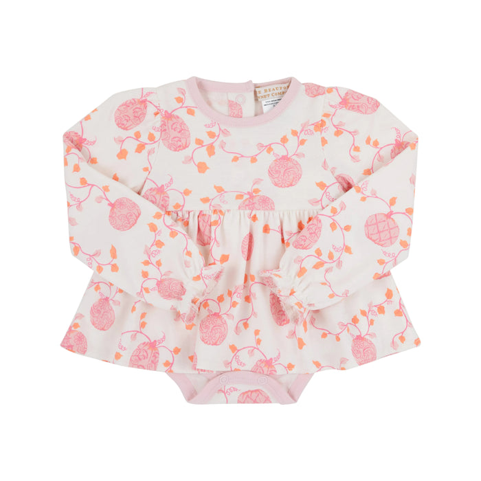 Long Sleeve Daisy Diaper Cover-'Gourd'geous