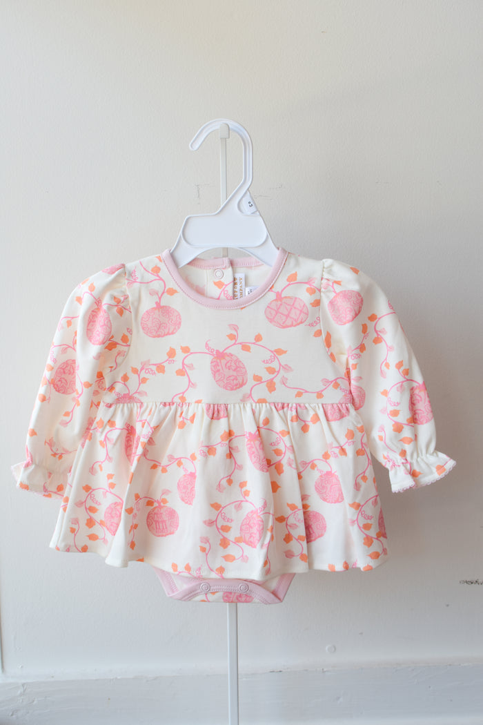Long Sleeve Daisy Diaper Cover-'Gourd'geous