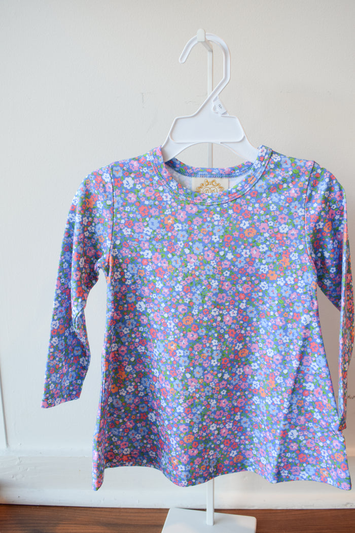 Long Sleeve Polly Play Dress-Mountain Brook Mini Floral