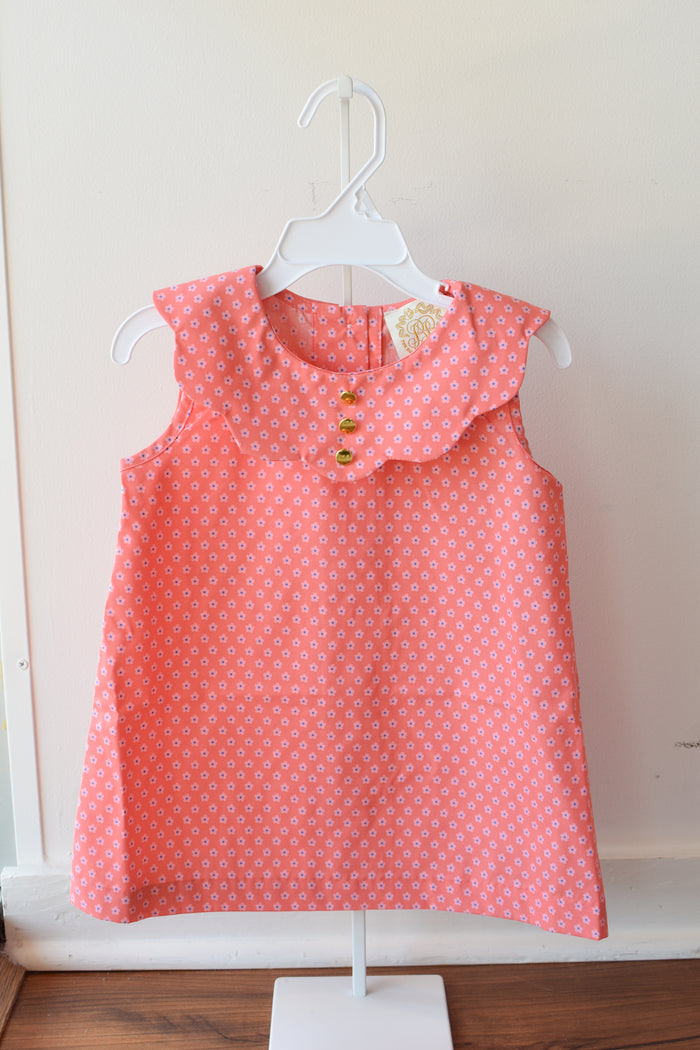 Luanne's Lunch Dress-Mill St Manor Mini Floral