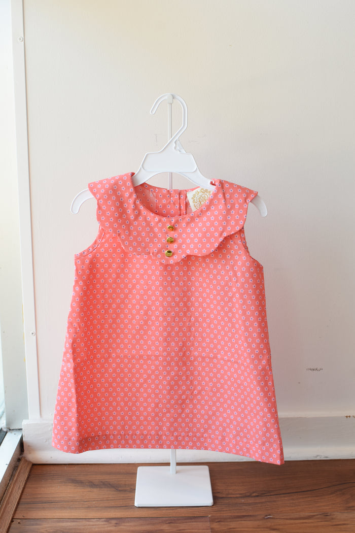 Luanne's Lunch Dress-Mill St Manor Mini Floral