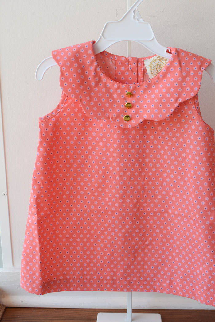 Luanne's Lunch Dress-Mill St Manor Mini Floral