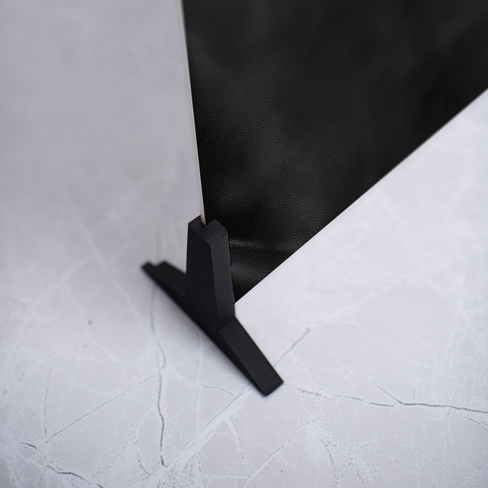 Lustrous Black Canvas