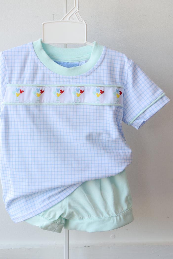 Magical Balloons Banded Short Set
