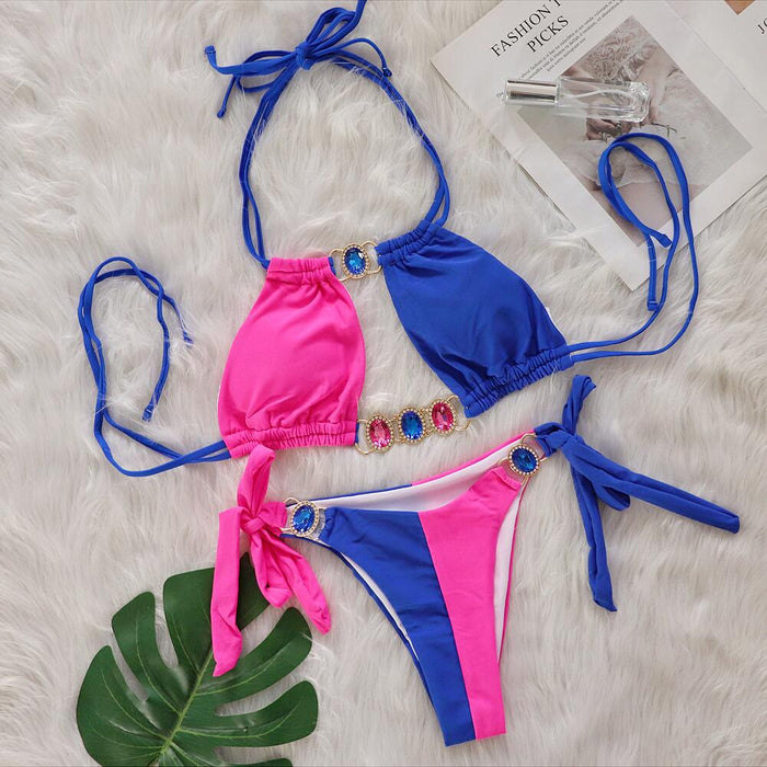 Maillot de bain deux pièces " Bijoux "