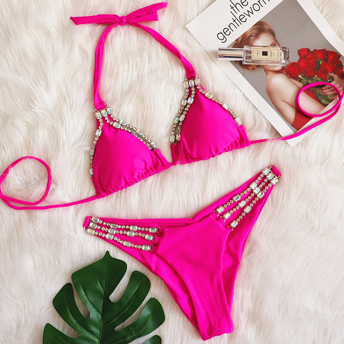 Maillot de bain deux pièces " Bijoux"