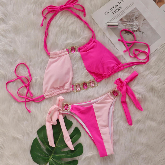 Maillot de bain deux pièces "Bijoux"