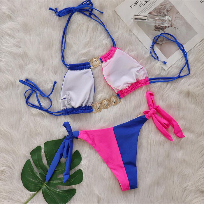 Maillot de bain deux pièces " Bijoux "