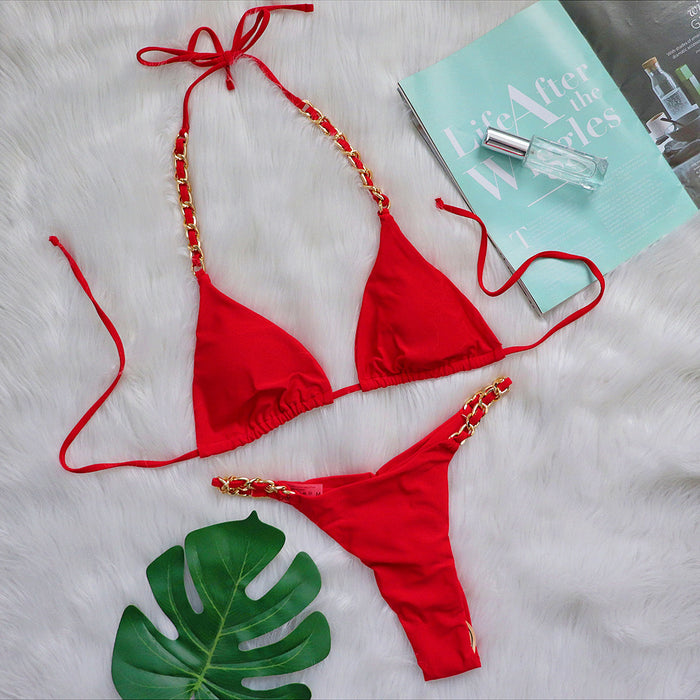Maillot de bain deux pièces "Bijoux"