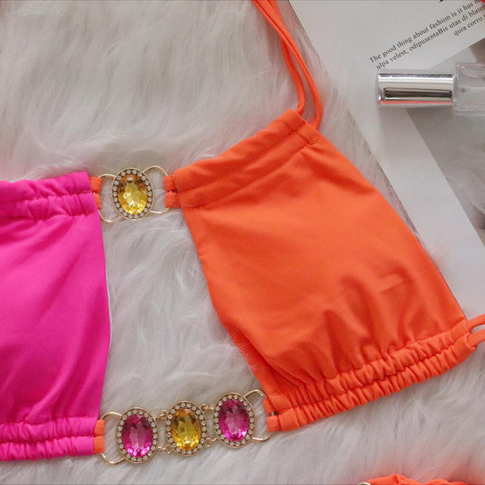 Maillot de bain deux pièces " Bijoux"
