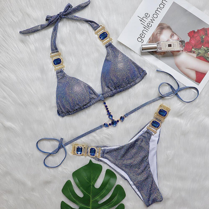 Maillot de bain deux pièces " Bijoux "