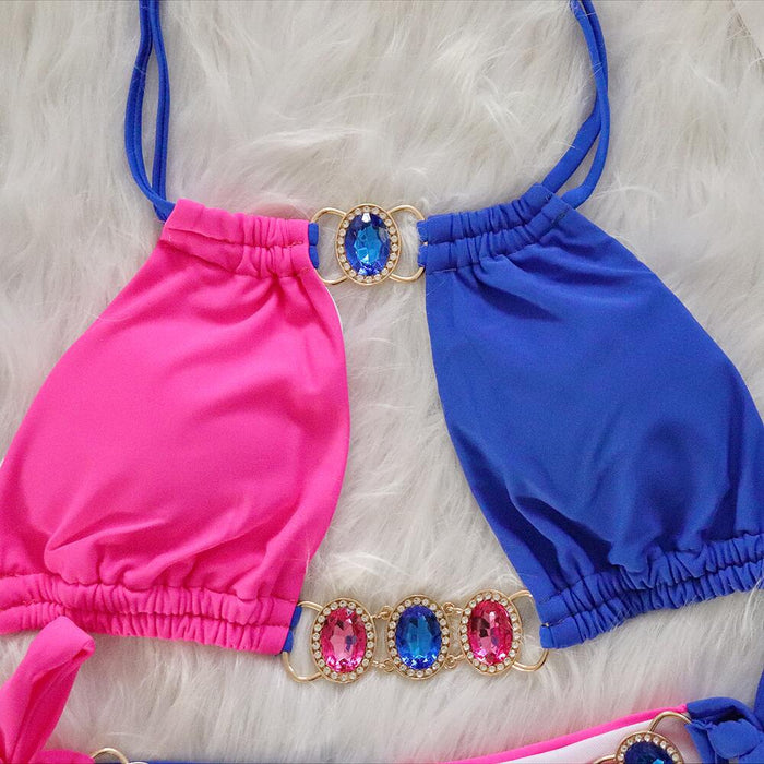 Maillot de bain deux pièces " Bijoux "