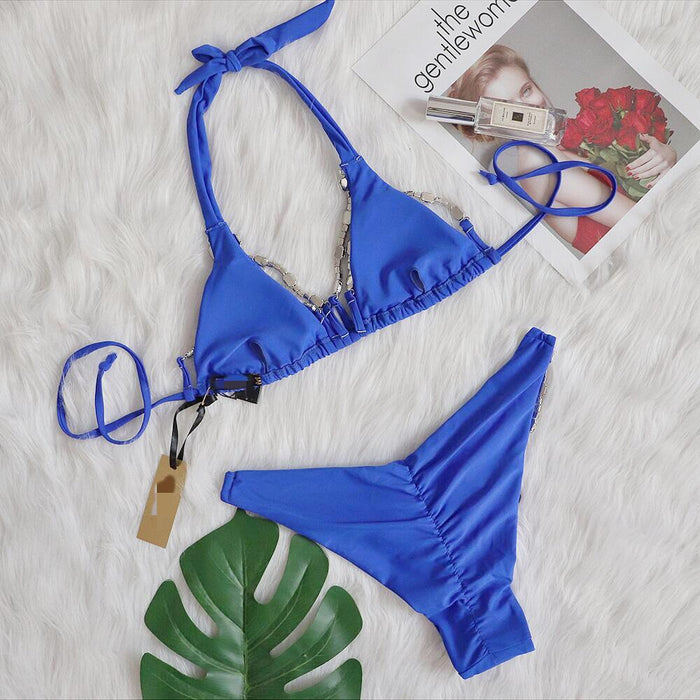 Maillot de bain deux pièces " Bijoux "