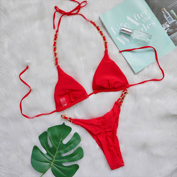 Maillot de bain deux pièces "Bijoux"