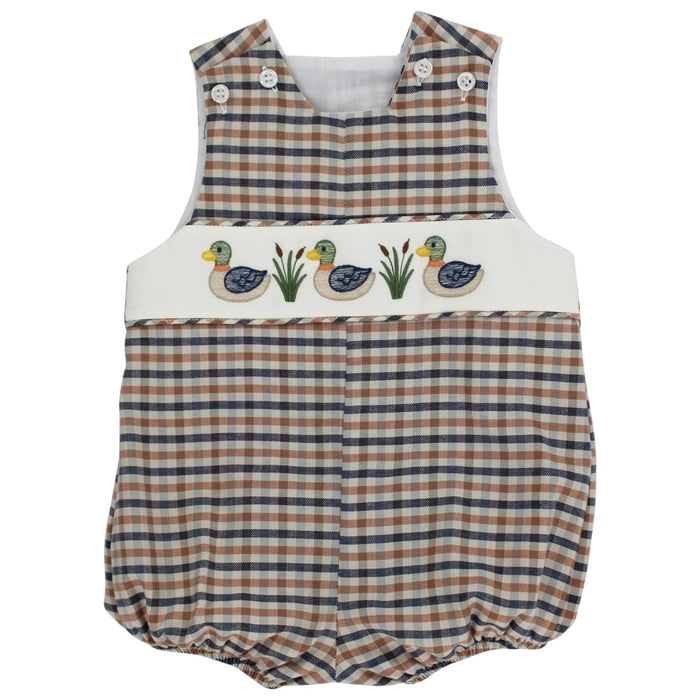 Marshside Mallards Woodland Plaid Bubble