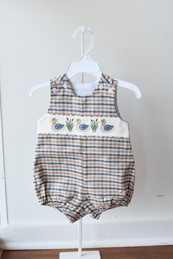Marshside Mallards Woodland Plaid Bubble