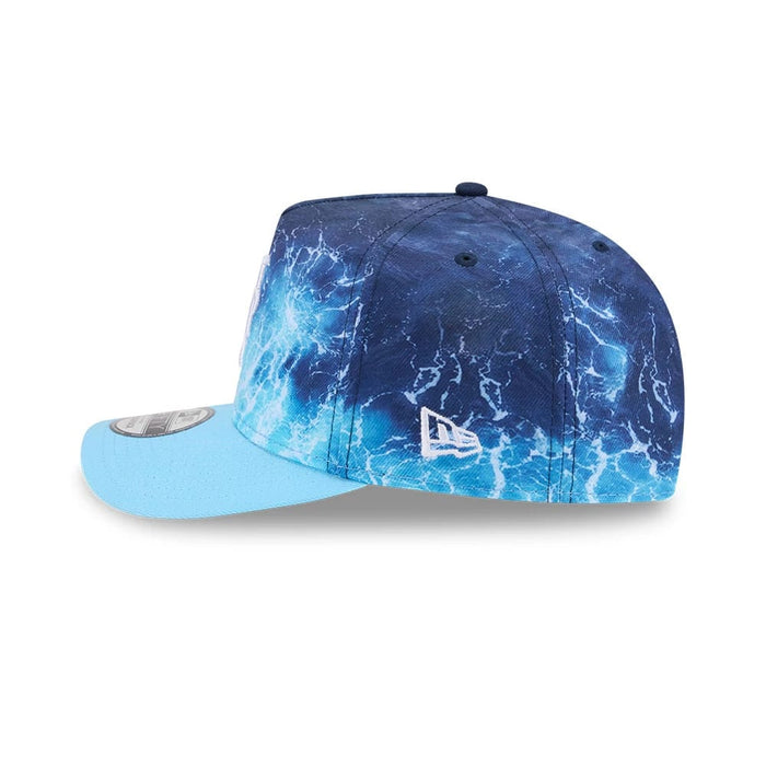 Pictured is this MLB Deep Water New York Mets 9FIFTY A-Frame Snapback cap in pastel blue. 5