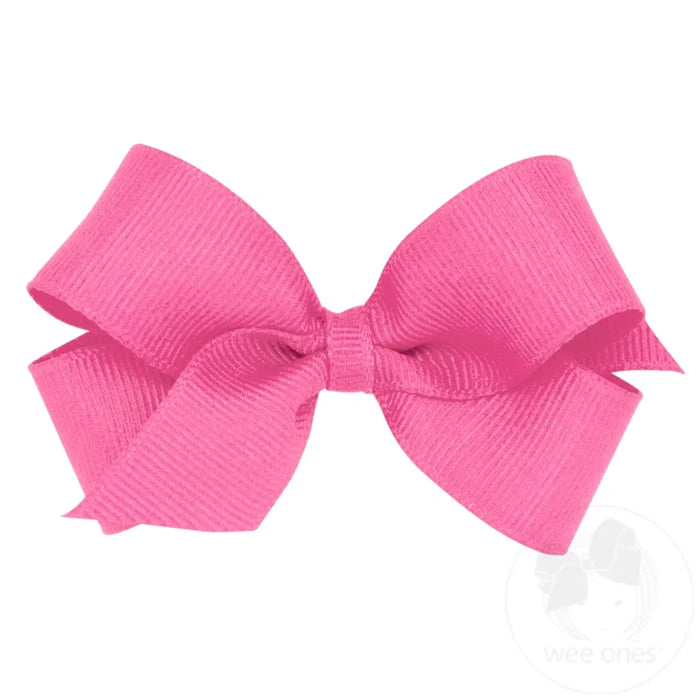 Mini Classic Wrap Grosgrain Bow