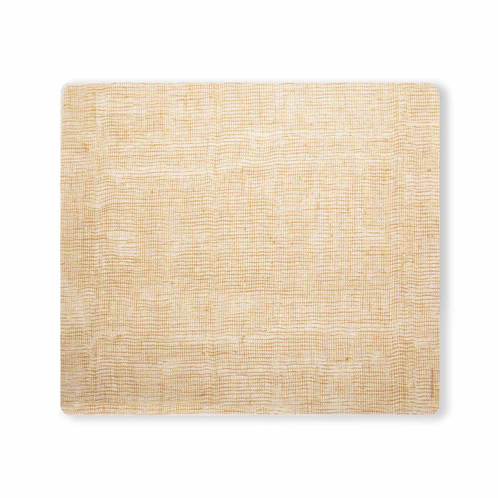 Modern Twist Silicone Placemat - Linen - Straw