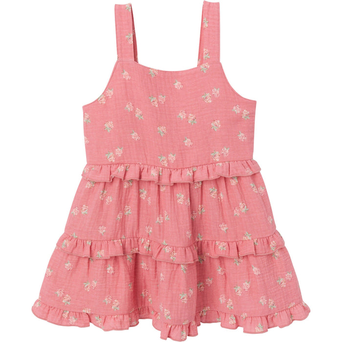 Baby and Toddler Girls Pink Raspberries Dress