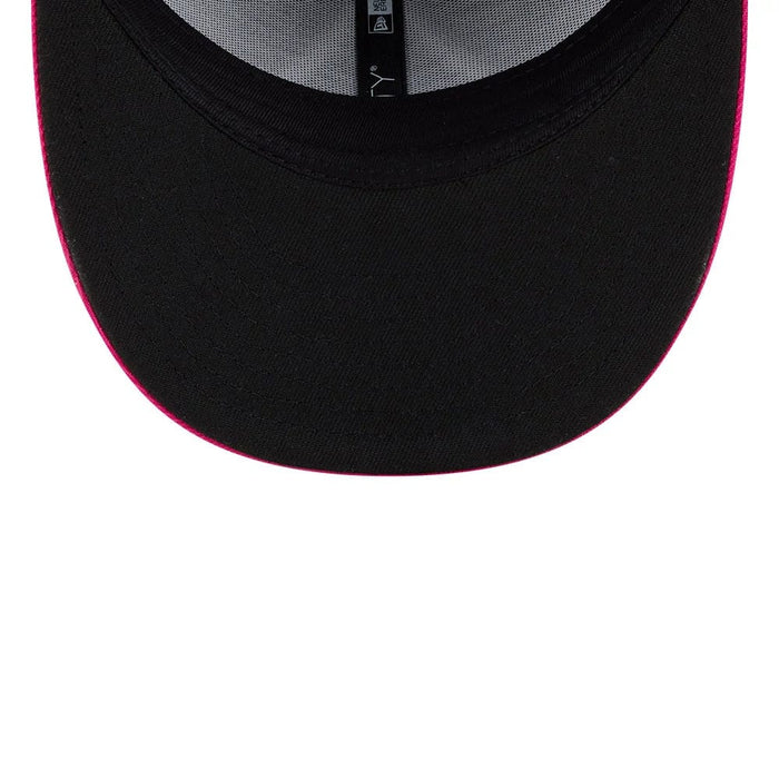 Pictured is this Netflix Squid Game Armed Guard 9FIFTY Snapback cap in black. 7