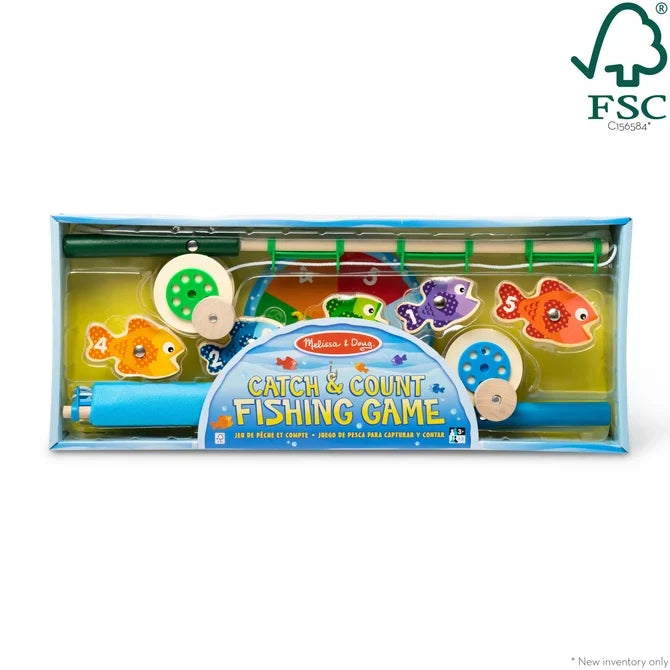 *NEW* Melissa & Doug Catch & Count Fishing Game