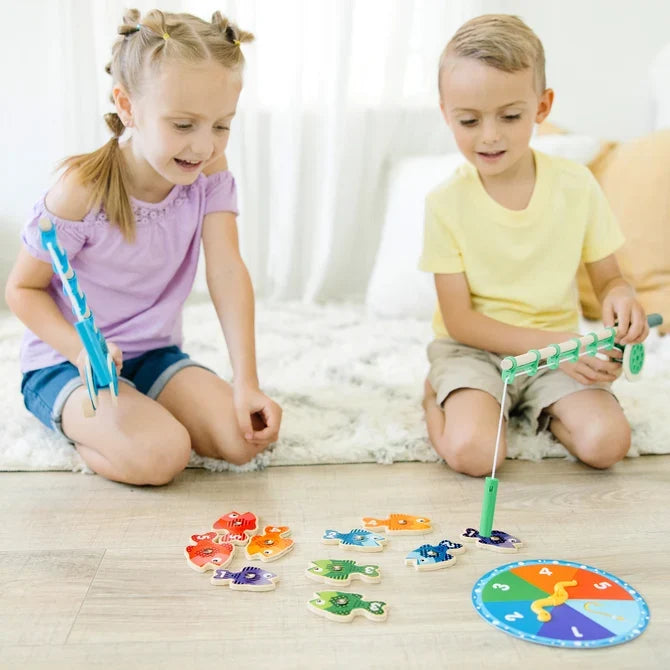 *NEW* Melissa & Doug Catch & Count Fishing Game