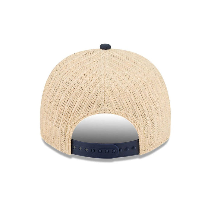 Pictured is this MLB Grained New York Yankees 9FIFTY A-Frame Snapback cap in navy. 7
