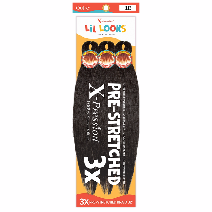 Outre – X-PRESSION - LIL LOOKS PRE-STRETCHED BRAID 32" 3X OUTRE
