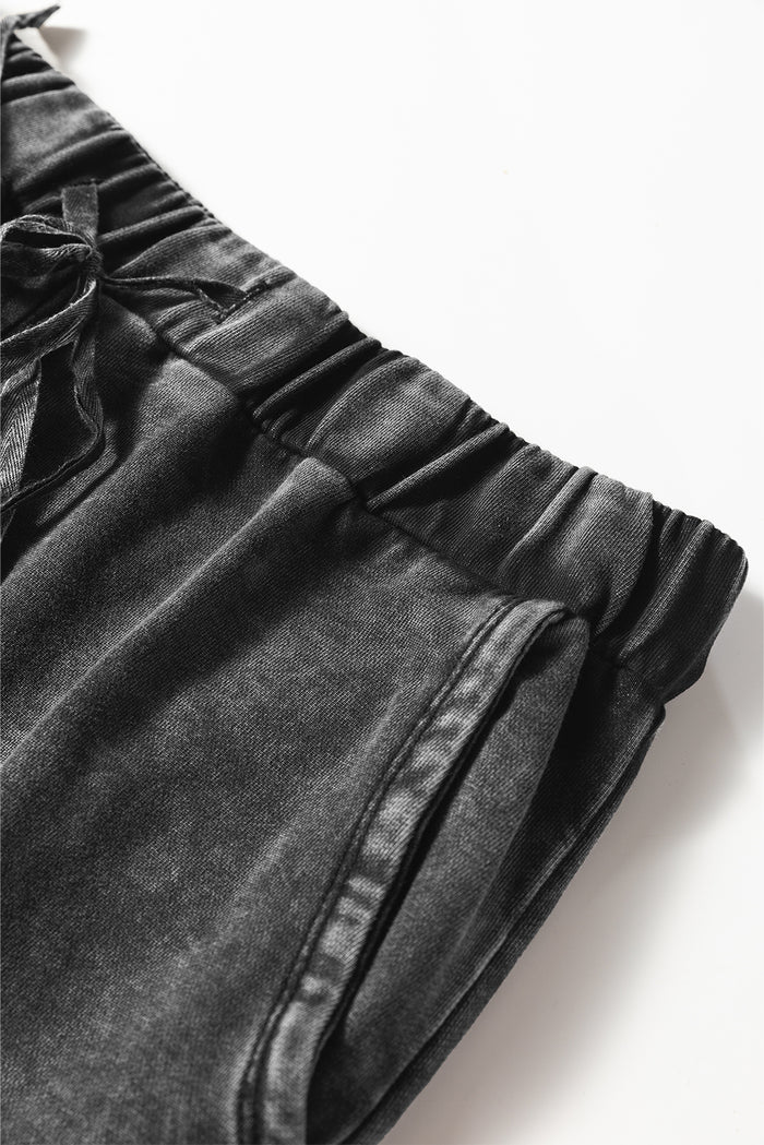 Pantalon à crampon de patchwork à jambe large