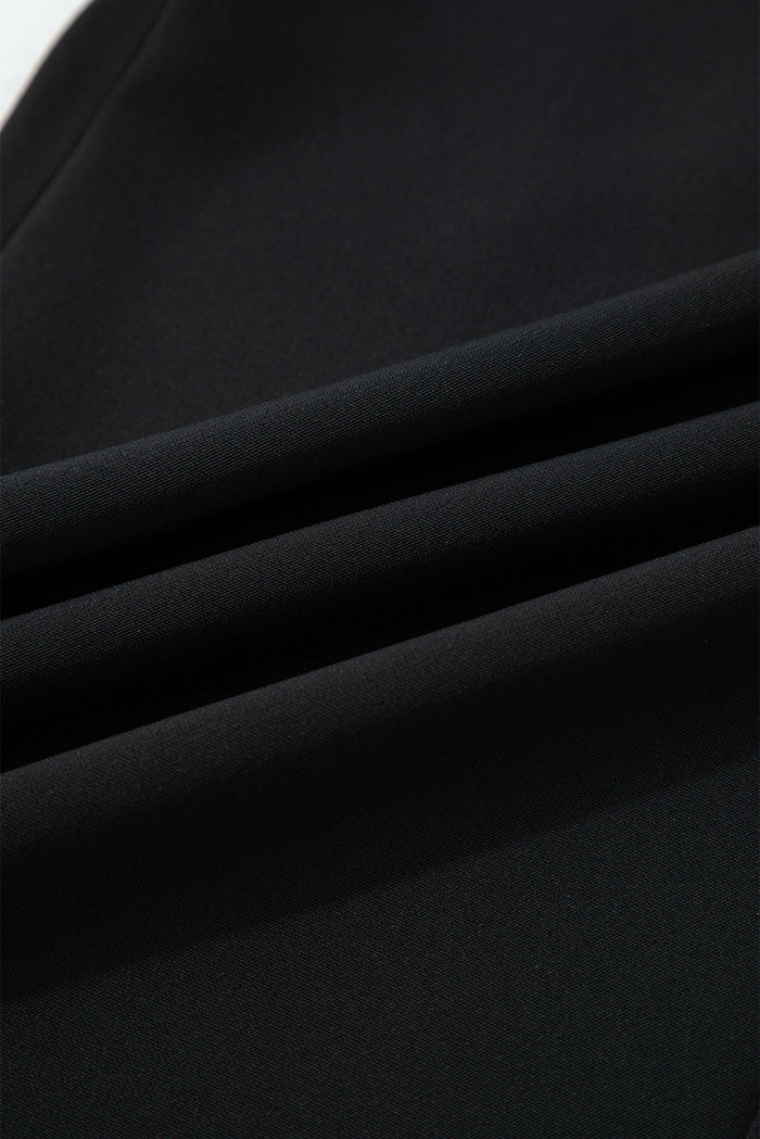 Pantalon à taille haute noir