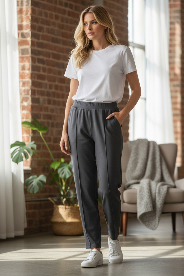 Pantalon coupe droite - 3 couleurs