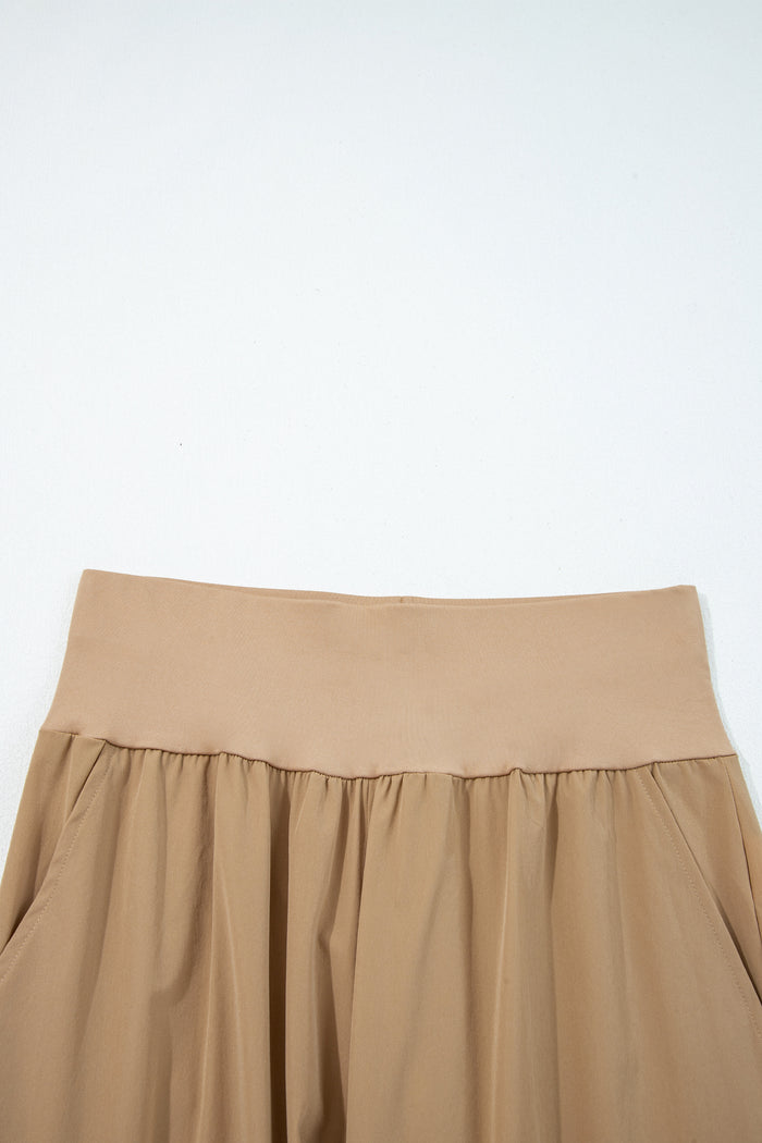 Pantalon de jogger de cargo à la taille haute