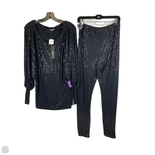 Pants Set 2pc By Fashion Nova In Black, Size: L