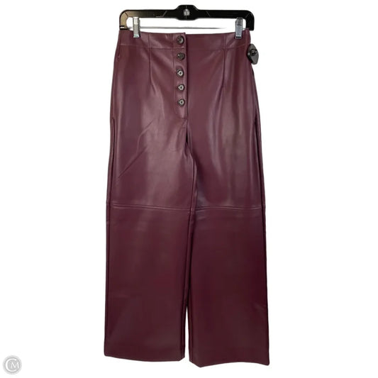 Pants Wide Leg By Banana Republic In Purple, Size: 0p